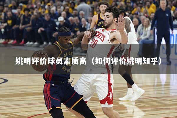 姚明评价球员素质高（如何评价姚明知乎）