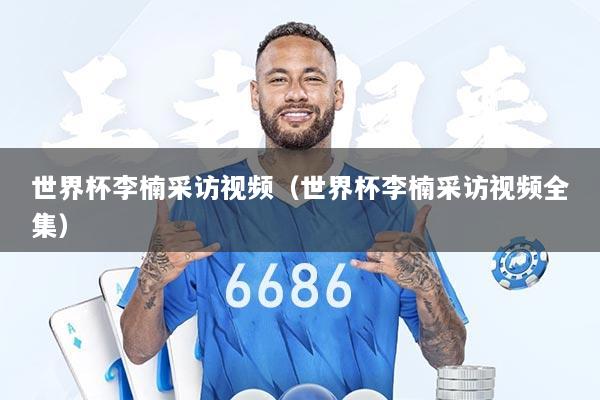 世界杯李楠采访视频（世界杯李楠采访视频全集）